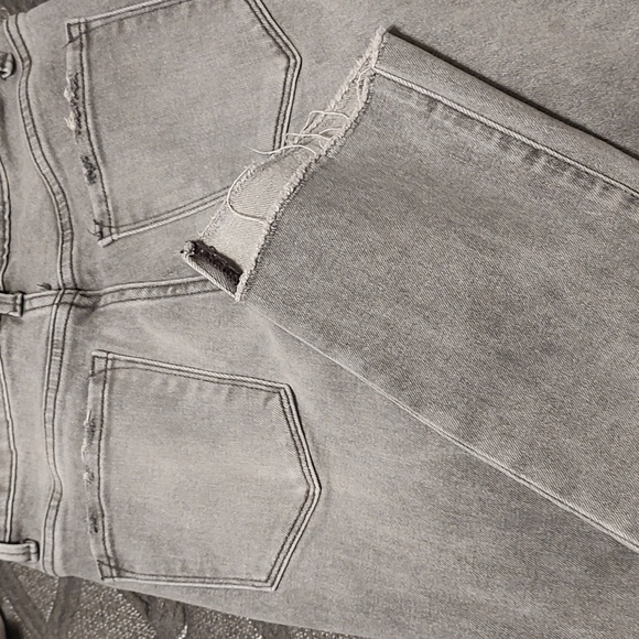 ❤️EUC Vervet Brand Too Good to Me High Rise Cropped Skinny Jeggings, Grey Wash - Picture 14 of 14